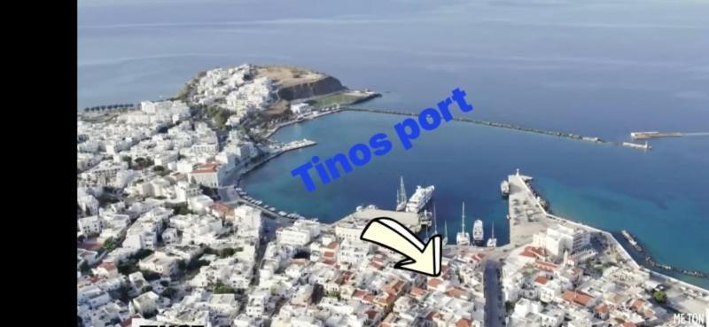 Iakovos' Luxury Penthouse Lejlighed Tínos Eksteriør billede